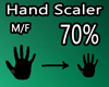 Hand Scaler 70% M/F