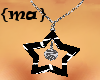 black star necklace
