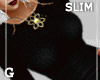 Black Sweater Dress SLIM