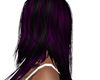 Short Purple &Black Hair