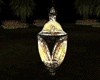 Garden stained glas lamp