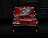 RED/BLACK KISSING CHAIR