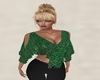 Green Glittery Top