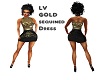 Gold Sequin Dress