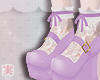 [An] Neko , shoes Purple