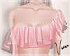 Vr* Pink Ruffle Dress