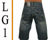 LG1 GEAR Denim Shorts