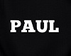 black sweatshirt Paul