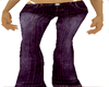  Old purple strip jeans