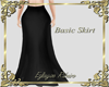 Basic skirt black