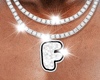 Necklace Letter F Male 2