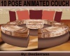 10 POSE ANIMATED COUCH