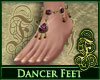 Dancer Feet Amethyst