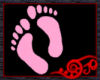 *Jo* Footprints Lt. Pink