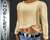 SWEATER-CASUAL KNIT GOLD