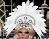 White Carnival Feathers