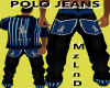(MzLnD) Polo jeans