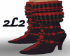 Black-Red Gawth Boots