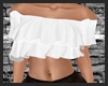 White Frilly Top