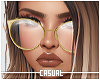 C| Gold Glasses