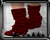 K:Red Winter Boots