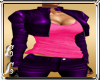 Purple Jacket  Pink Top