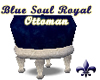 Blue Soul Royal Ottoman