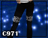 [C971] Leopard jeans BW