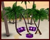 Beach swing purple