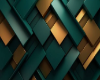 BLUE/GREEN/GOLD SUIT