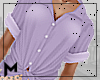 M- Purple Tied Shirt