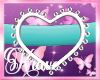 [K] HEART CHOKER V2 TEAL