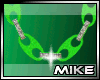 "M" Green Anchor Chain