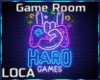Neon Game Room