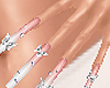 ♡  Nails White