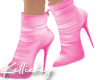 Mini pink boots