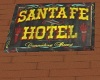 Old West Hotel Sign