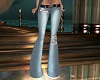 Ripped Faded Blue Jeans