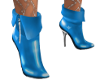 {S} Light Blue Boots