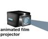 Animated Film Projector
