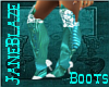 [JB]Teal PVC II Boots F