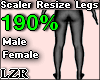 Scaler Legs M-F 190%