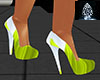 Lime Snowcone Heels