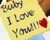 i love you note card