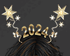 Animated 2024 Gold Tiara