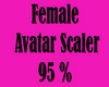 Female Avatar Scaler 95%