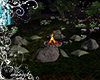 Campfire (green pillows)