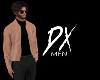 DXMen Leather Tan Black