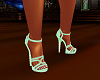 mint green heels