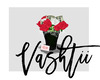 [V] R&W Rose Vase V2